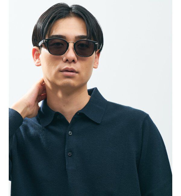  「ウェリントン型 サングラス ラバーテンプル ずれ落ち防止｜カラーレンズ ｜紫外線対策 UVカット｜Zoff 」|サングラス|