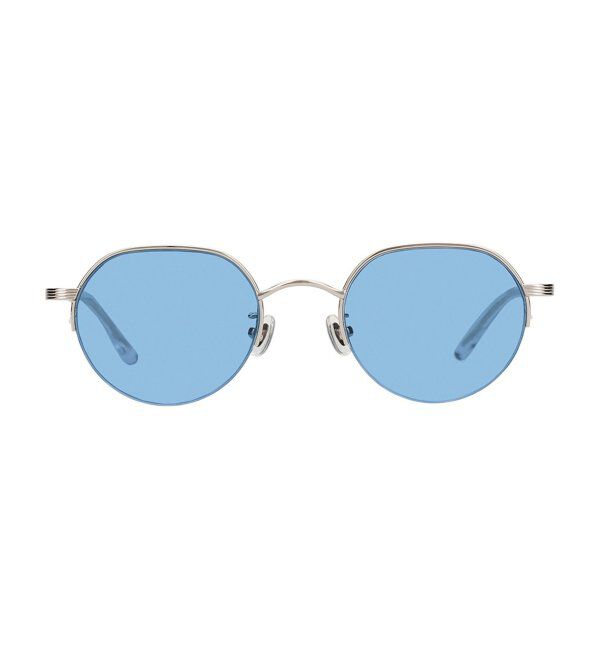  「SUNCUTGlasses/UV100%CUT サングラス カラーレンズ メタルフレーム UVカット 紫外線対策 Zoff」|サングラス|