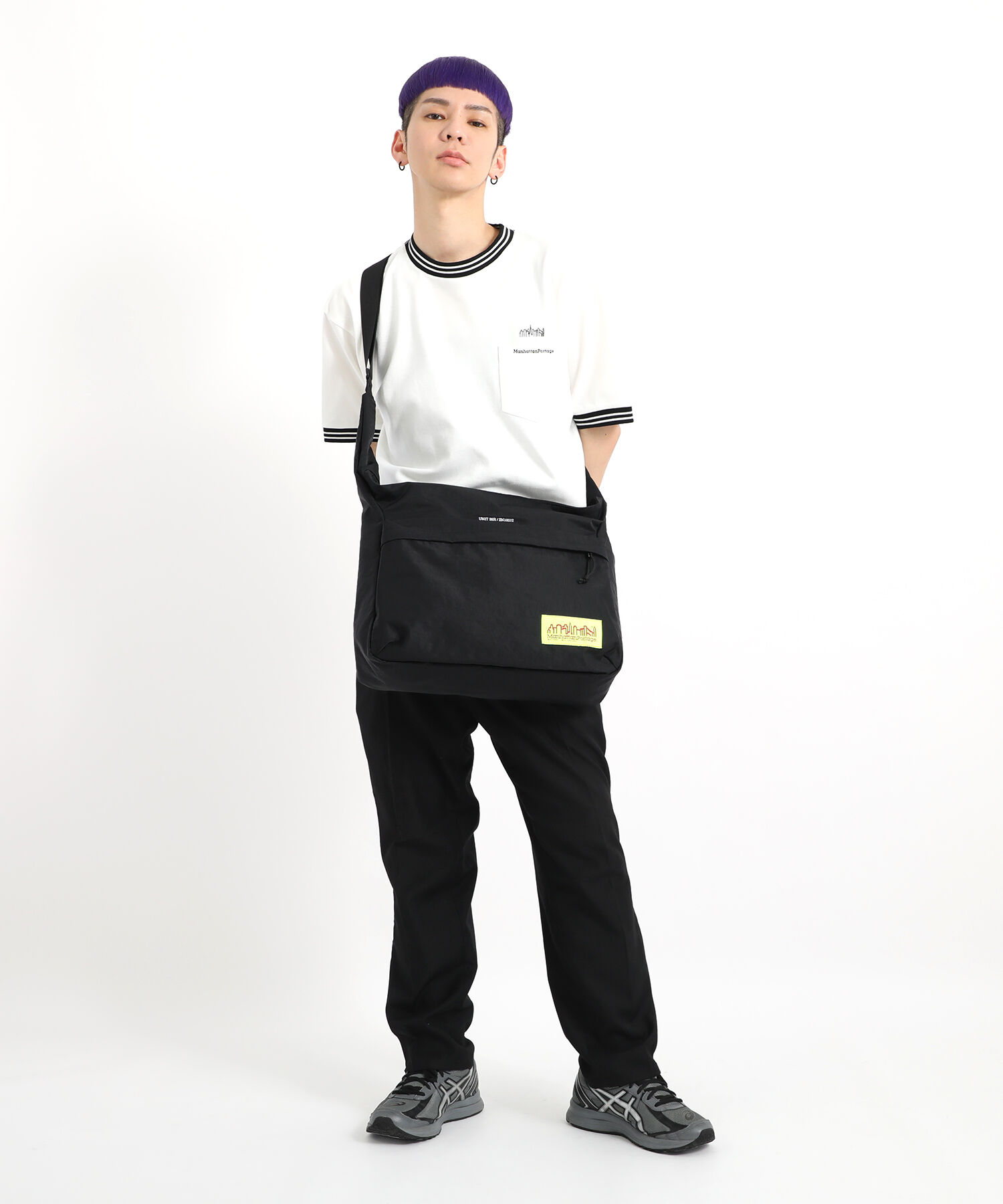 Manhattan Portage「VERRAZZANO SHOULDER BAG CORDURA GRINZA IRONWOOD」|ショルダー・メッセンジャー|