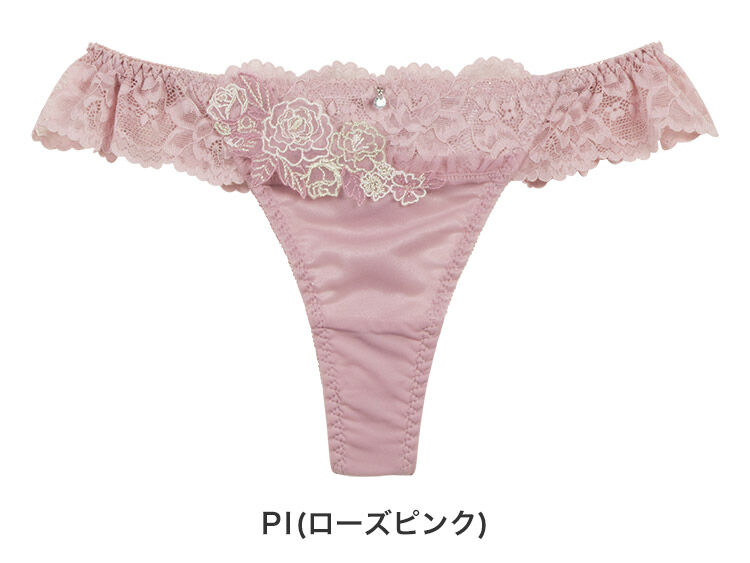intesucre「アンテシュクレ 毎日フィットブラ IBT378Sペア Ｔバックショーツ S/M/L IST378」|インナー|PI