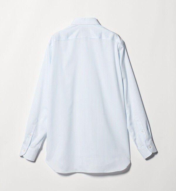UNITED ARROWS「イージーケア AG パナマ ストライプ ワイドスプレッドカラー シャツ 抗菌防臭 通気性」|シャツ・ブラウス|