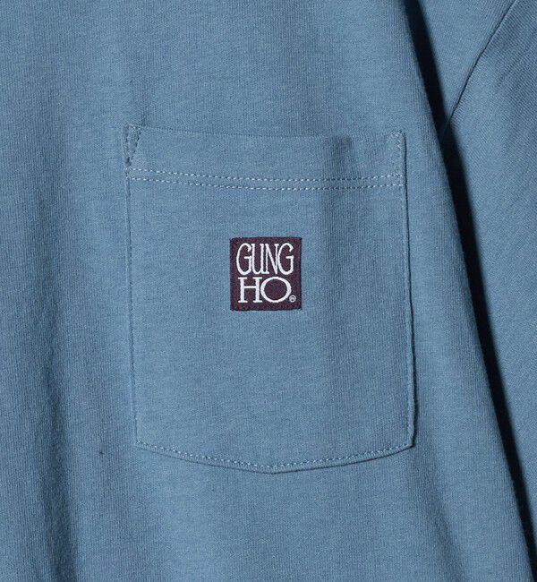 UNITED ARROWS green label relaxing「【別注】＜GUNG HO＞ポケット Tシャツ / キッズ 140cm―150cm」|Tシャツ・カットソー|