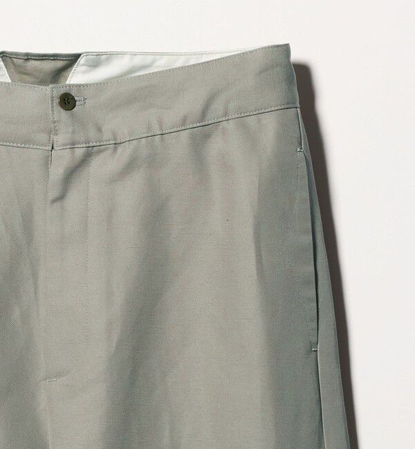 STEVEN ALAN「＜Steven Alan＞バックシンチ ワイドストレート パンツ」|チノ|
