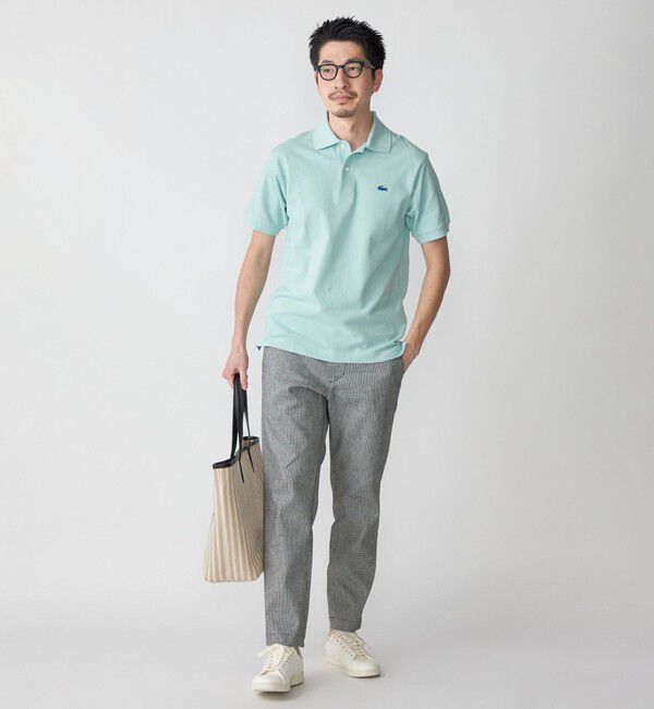 SHIPS「【SHIPS別注】LACOSTE: NEW 70's ドロップテイル ポロシャツ」|Tシャツ・カットソー|