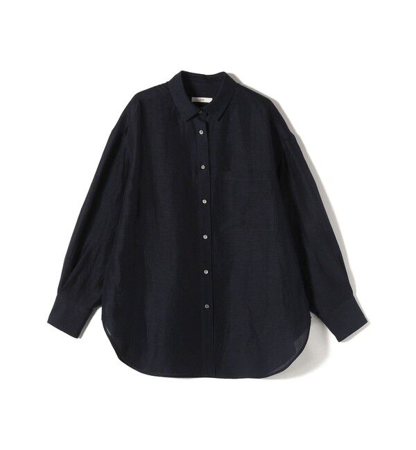 SHIPS for women「〈手洗い可能〉IMPERIAL LINEN オーバー シャツ」|シャツ・ブラウス|