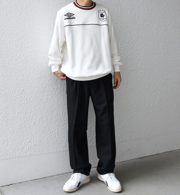 SHIPS any「【SHIPS any別注】UMBRO: 90s ロゴ サッカー スウェット (セットアップ対応)◇」|スウェット・ジャージ|
