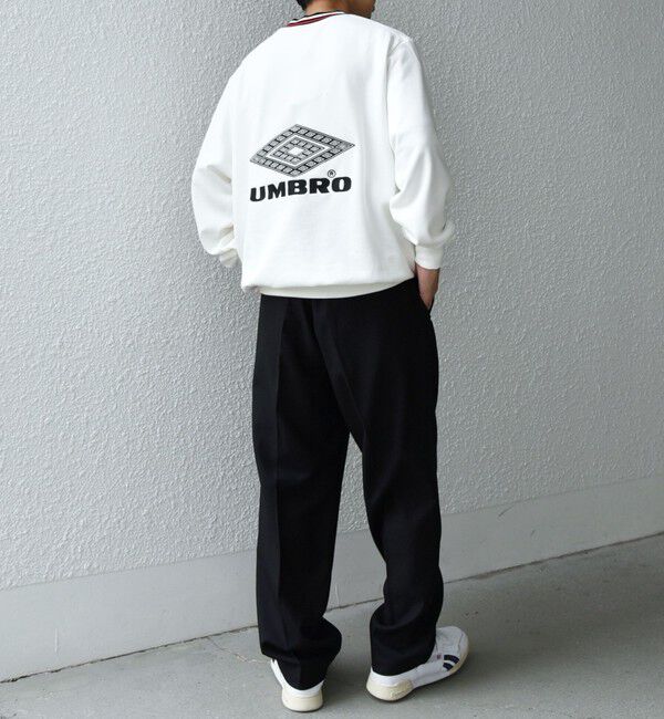 SHIPS any「【SHIPS any別注】UMBRO: 90s ロゴ サッカー スウェット (セットアップ対応)◇」|スウェット・ジャージ|