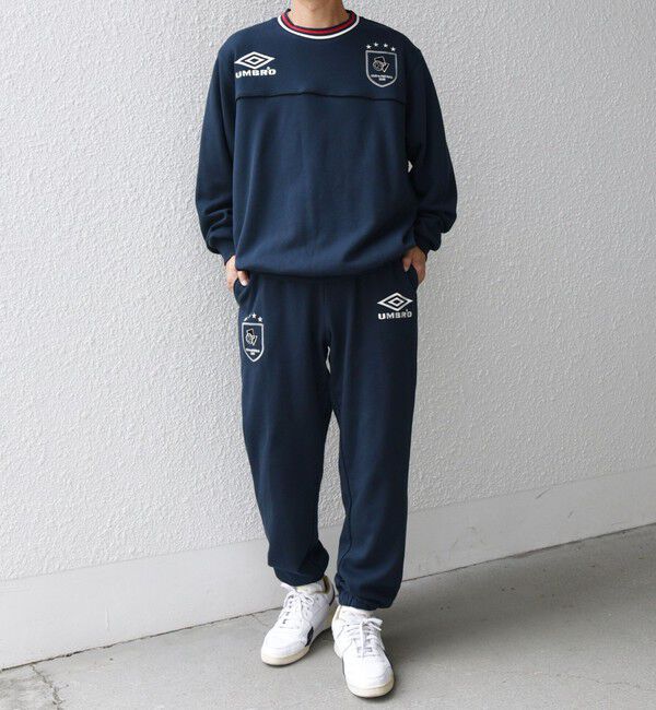 SHIPS any「【SHIPS any別注】UMBRO: 90s ロゴ サッカー スウェット (セットアップ対応)◇」|スウェット・ジャージ|