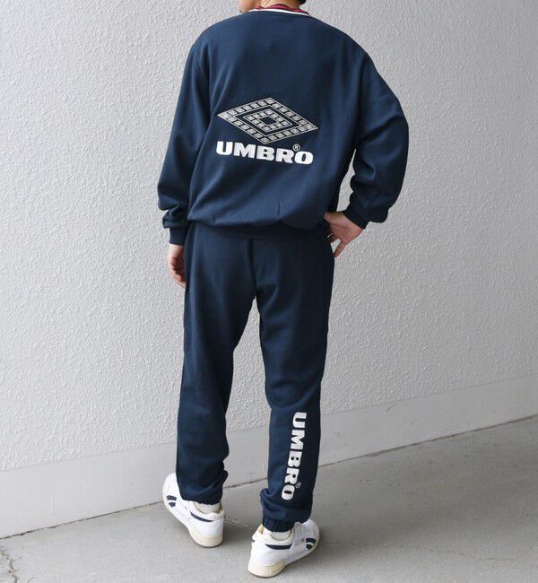 SHIPS any「【SHIPS any別注】UMBRO: 90s ロゴ サッカー スウェット (セットアップ対応)◇」|スウェット・ジャージ|