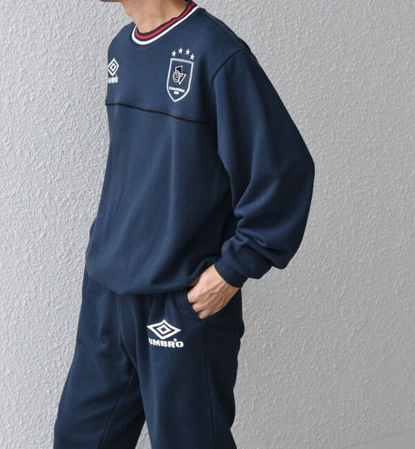 SHIPS any「【SHIPS any別注】UMBRO: 90s ロゴ サッカー スウェット (セットアップ対応)◇」|スウェット・ジャージ|