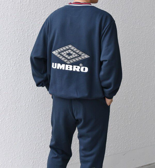 SHIPS any「【SHIPS any別注】UMBRO: 90s ロゴ サッカー スウェット (セットアップ対応)◇」|スウェット・ジャージ|