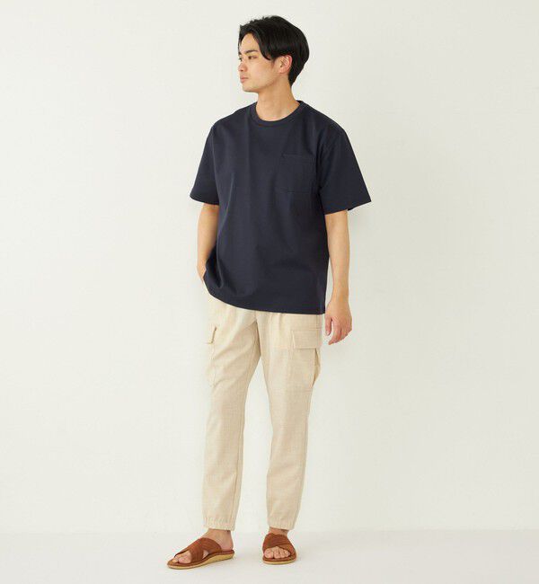 SHIPS Colors 「SHIPS Colors:〈接触冷感〉シルケット コットン クルーネック TEE◇」|Tシャツ・カットソー|