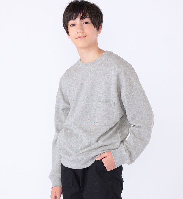 SHIPS KIDS「【WEB限定】SHIPS KIDS:100～160cm / NEW マイクロ ロゴ スウェット」|スウェット・ジャージ|