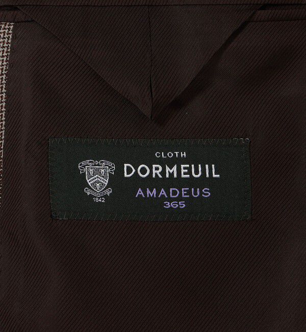 TOMORROWLAND MENS「ウール マイクロハウンドトゥース 5Bベスト Dormeuil Amadeus365」|ベスト・ジレ|