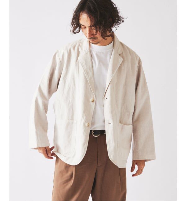 JOURNAL STANDARD relume「European Flax / ヨーロピアンフラックス ガーメントダイ 2Bジャケット」|テーラードジャケット|