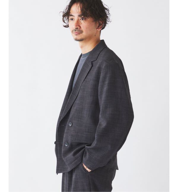 JOURNAL STANDARD relume「テックキャンバス  ダブルプレスト ジャケット(セットアップ対応可能)」|テーラードジャケット|
