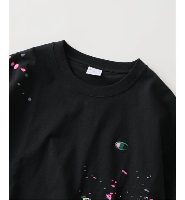 JOURNAL STANDARD relume「CHAMPION / チャンピオン 別注 刺繍スプラッシュ Tシャツ」|Tシャツ・カットソー|