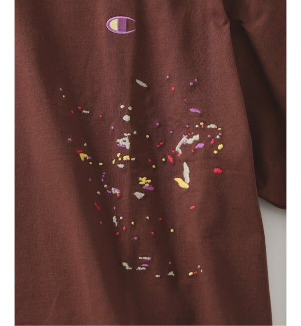 JOURNAL STANDARD relume「CHAMPION / チャンピオン 別注 刺繍スプラッシュ Tシャツ」|Tシャツ・カットソー|