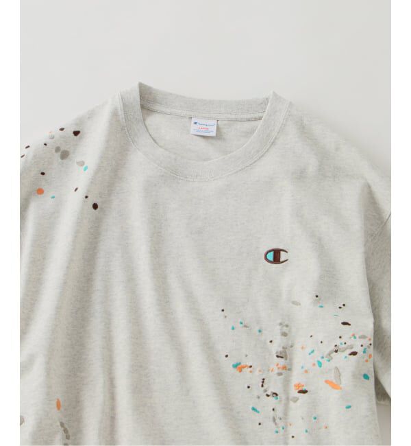 JOURNAL STANDARD relume「CHAMPION / チャンピオン 別注 刺繍スプラッシュ Tシャツ」|Tシャツ・カットソー|