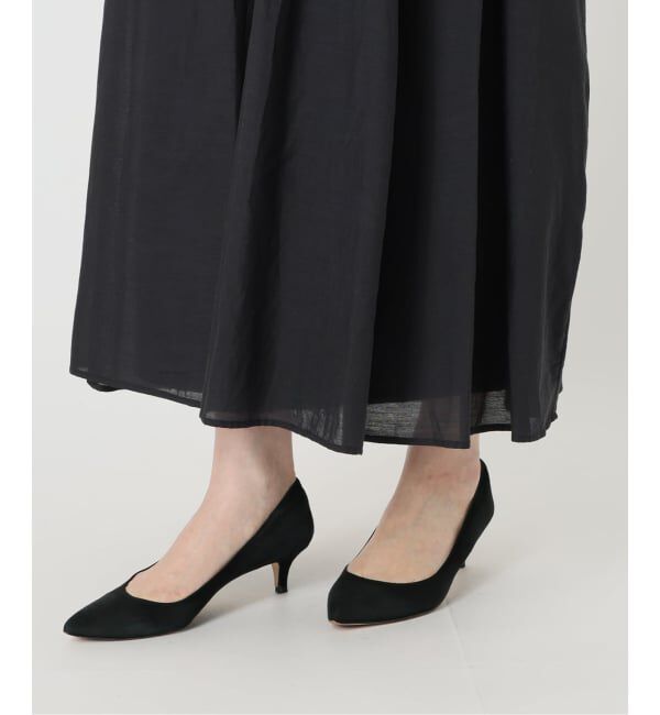 Spick and Span「《手洗い可》C/Rボイルタックノースリーブワンピース」|ワンピース|
