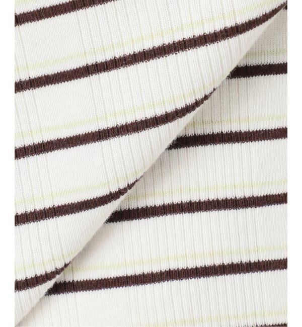 U by SPICK&SPAN「ハリヌキリブマルチボーダーTシャツ」|Tシャツ・カットソー|