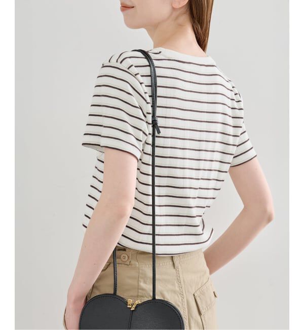 U by SPICK&SPAN「ハリヌキリブマルチボーダーTシャツ」|Tシャツ・カットソー|