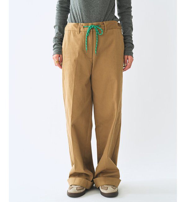  「＜WEB限定＞【Nuition】ドロストチノパンツ」|チノ|