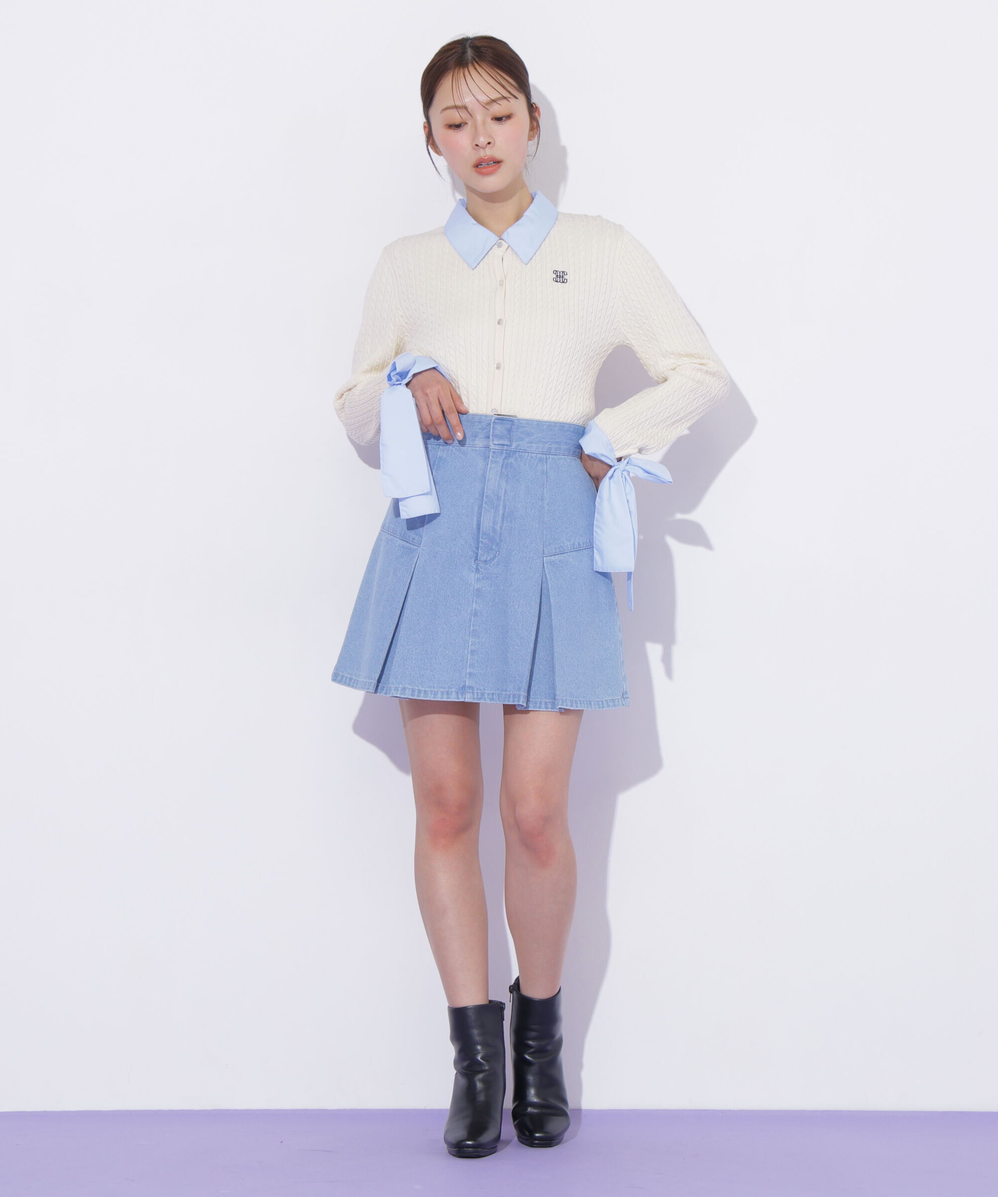  「「Dickies &times; JILL by JILL STUART」別注タックミニスカート」|スカート|