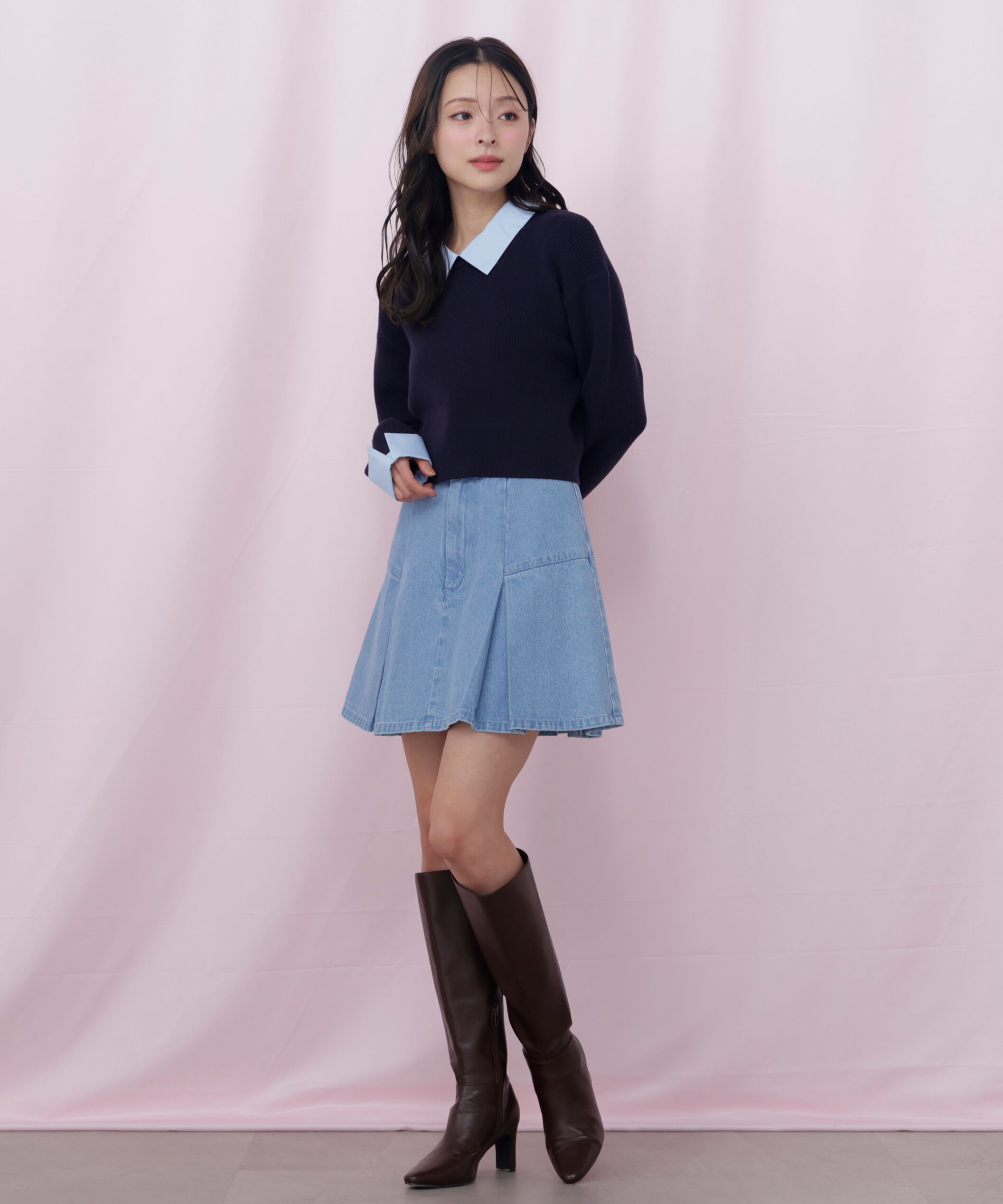  「「Dickies &times; JILL by JILL STUART」別注タックミニスカート」|スカート|