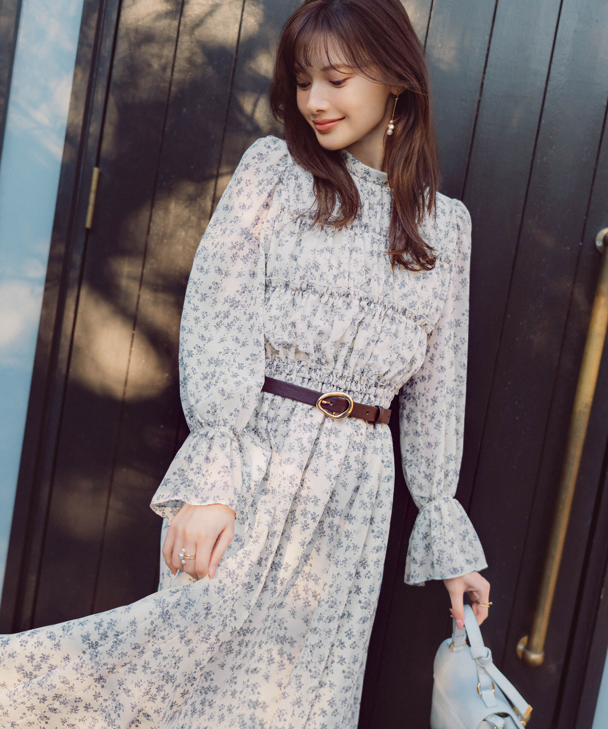 PROPORTION BODY DRESSING「シアーシャーリングワンピース　26SS」|ワンピース|エクリュフラ 2