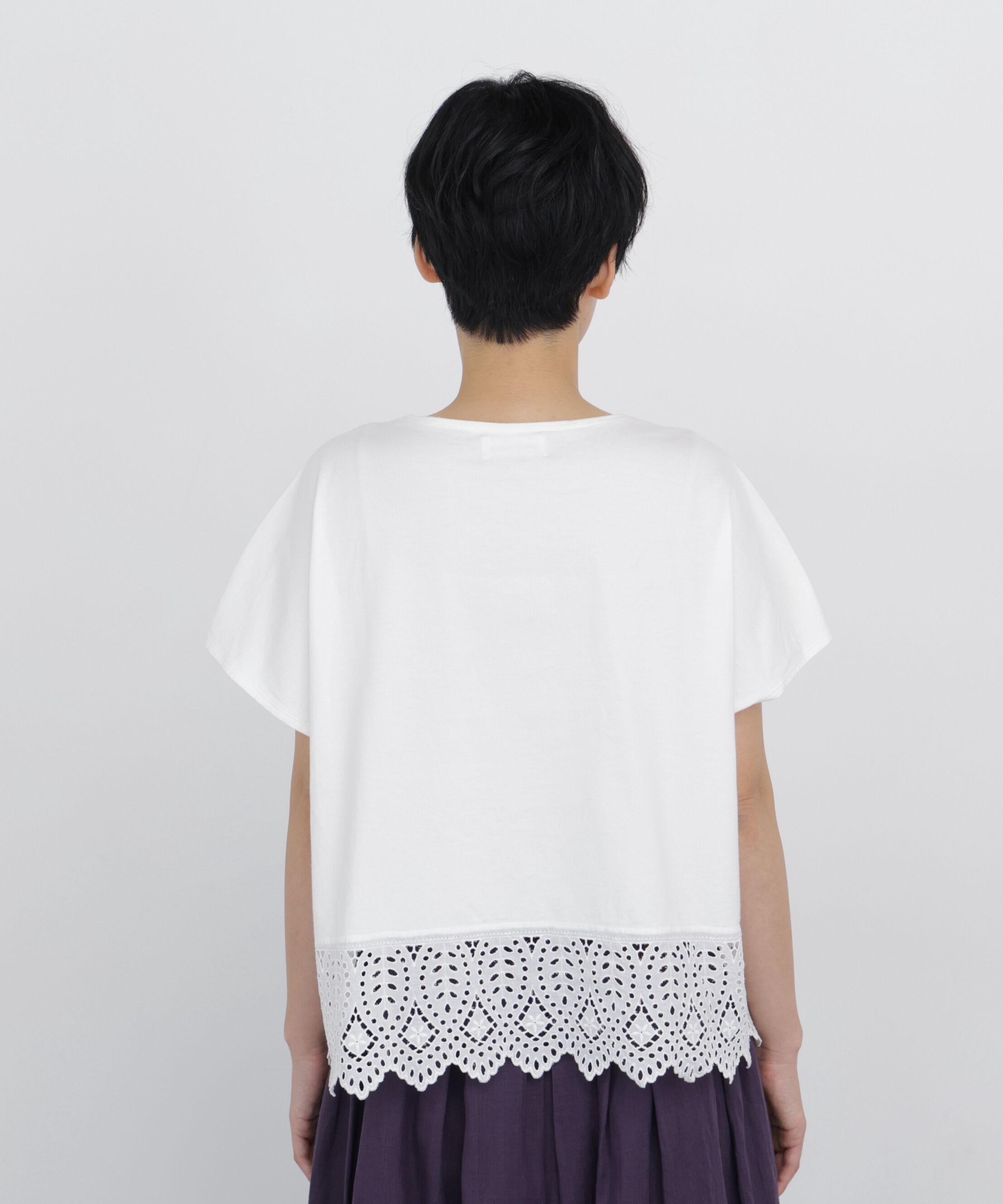  「◆レースカットソー」|Tシャツ・カットソー|