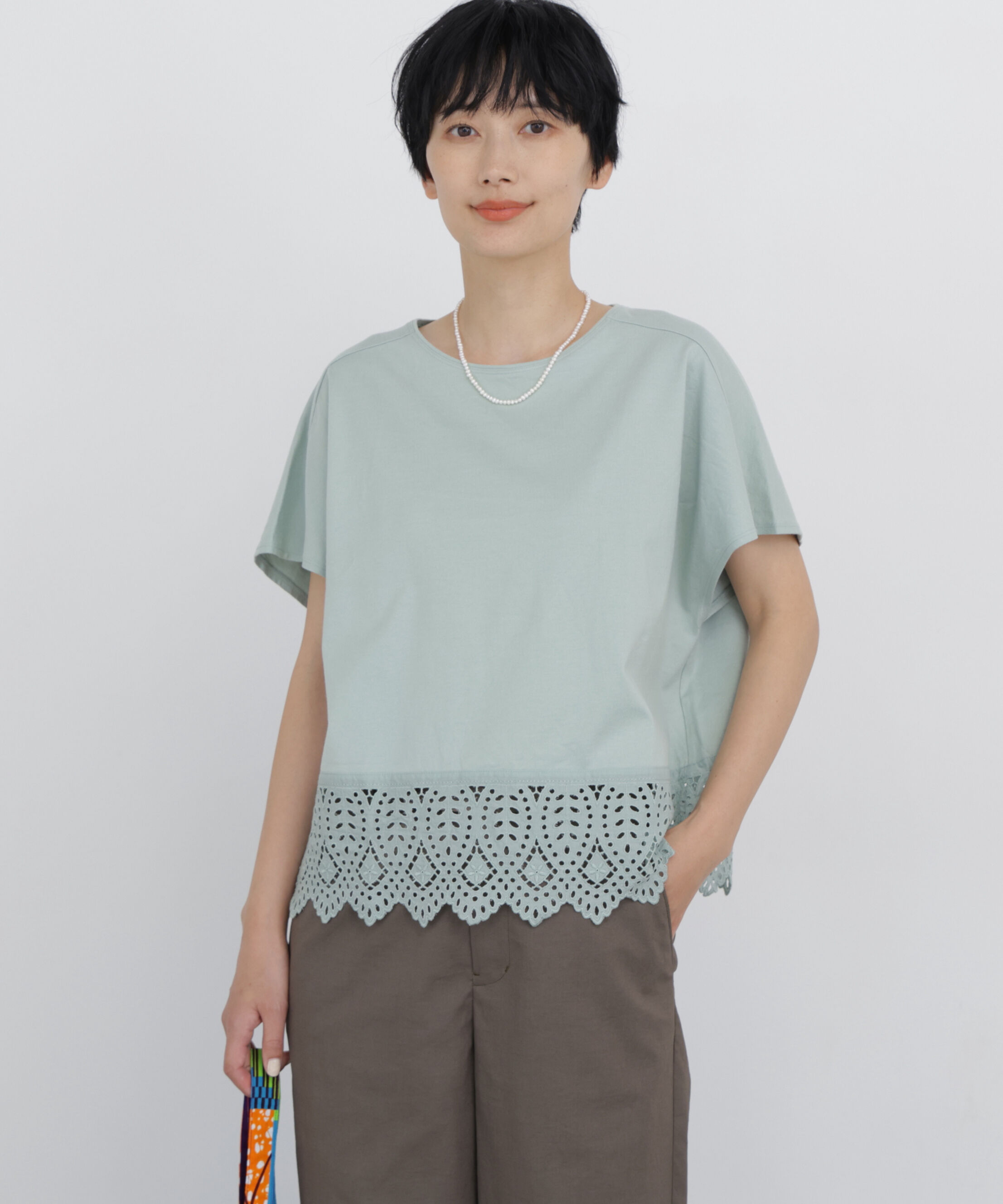  「◆レースカットソー」|Tシャツ・カットソー|