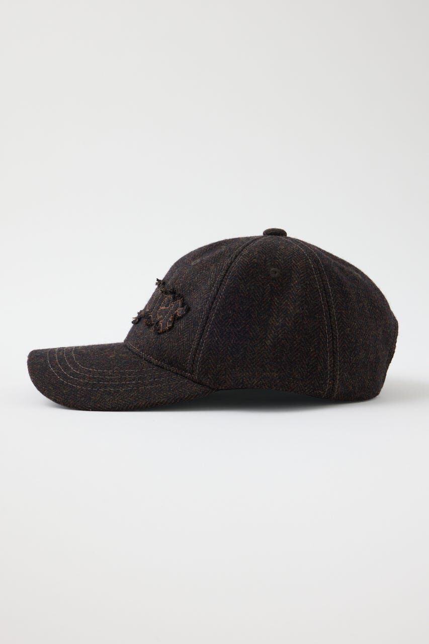 MOUSSY「PATCH WOOL ベースボールキャップ」|その他|