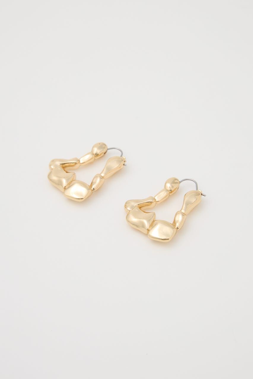 SLY「DEFORMATION HOOP ピアス」|ピアス|