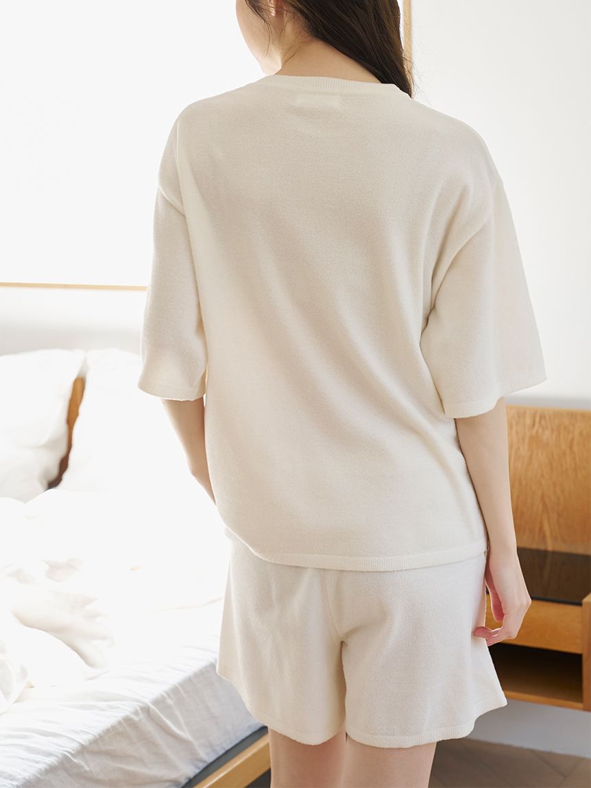 SNIDEL HOME「ビジュードーナッツニットプルオーバー」|ルームウェア|