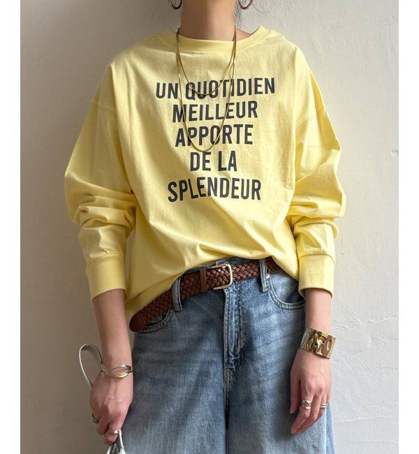 Lbc with Life「コットンロゴトレーナーTEE」|その他|