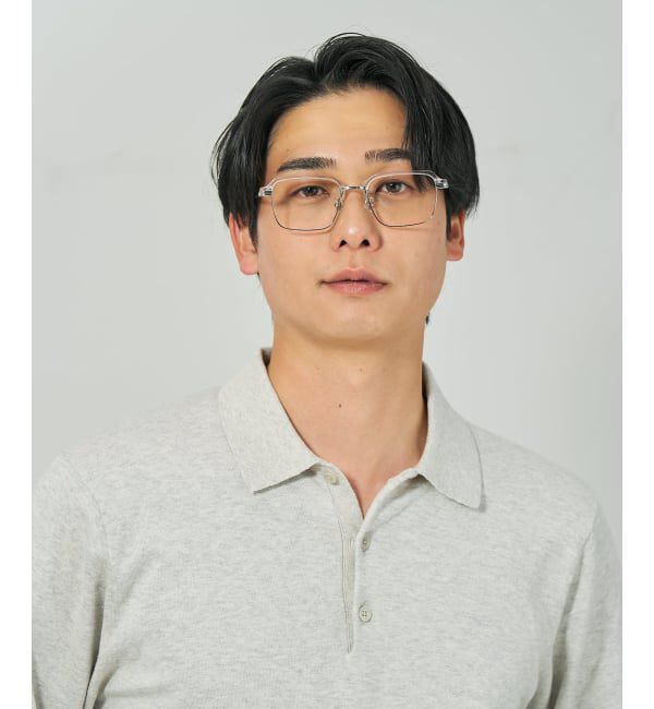  「ウェリントン型 メガネ | メタル 高級感  度あり 度なし メンズFASHION レンズ交換券付」|メガネ|