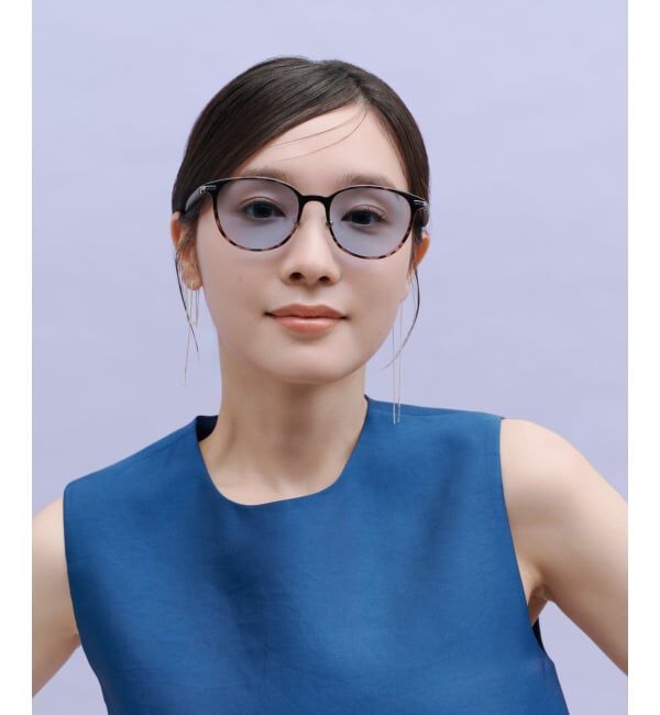  「WEB限定 SUNCUTGlasses/UV100％CUT ボストン型 パーソナルカラーサングラス | イエベ ブルべ」|サングラス|レッド