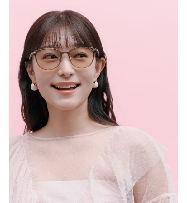  「WEB限定 SUNCUTGlasses/UV100％CUT ボストン型 パーソナルカラーサングラス | イエベ ブルべ」|サングラス|オリーブ