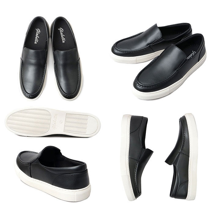 BACKYARD FAMILY「glabella グラベラ モカシン メンズ GLBT320 通販 スリッポン スニーカー」|スリッポン|