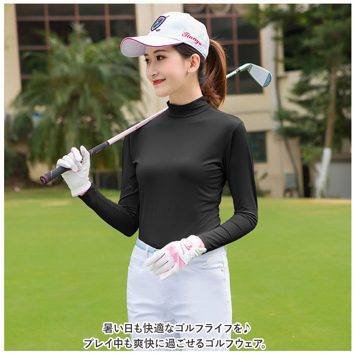 BACKYARD FAMILY「ゴルフウェア レディース トップス 通販 スポーツウェア インナーゴルフウェア インナー」|その他|