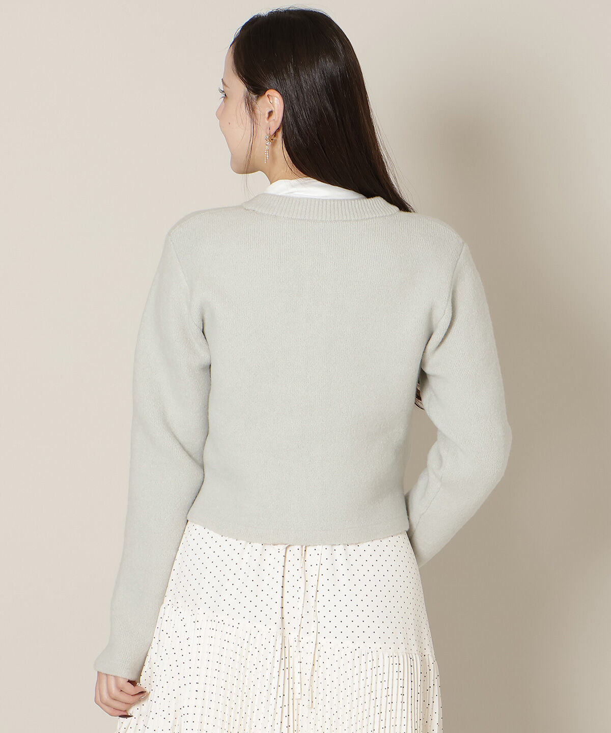 WILLSELECTION「モヘアライクニットジャケット」|カーディガン|