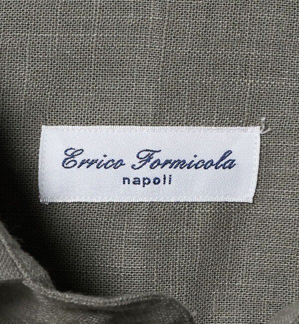 UNITED ARROWS「＜ERRICO FORMICOLA＞GIANNI/ ソリッドシャツ」|カーディガン|