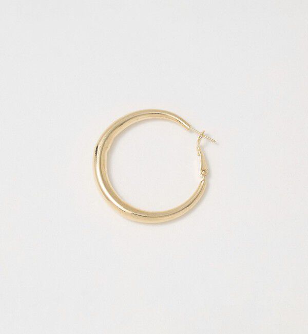 BEAUTY&YOUTH UNITED ARROWS「ボリューム ライン フープピアス」|ピアス|