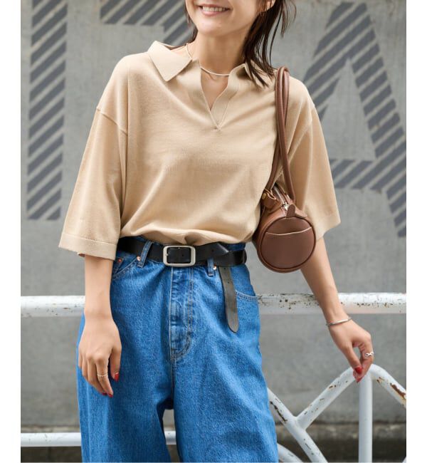 OUTDOOR PRODUCTS Usual Things「≪予約≫ハイゲージシアースキッパーニット」|ポロシャツ|