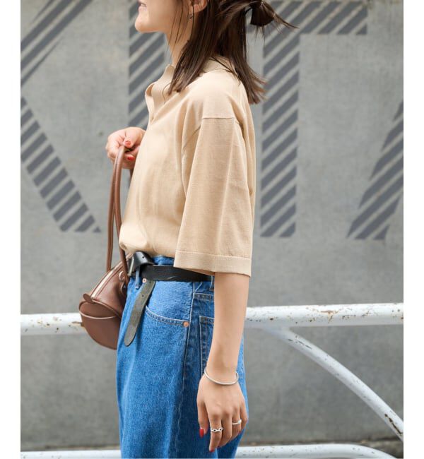 OUTDOOR PRODUCTS Usual Things「≪予約≫ハイゲージシアースキッパーニット」|ポロシャツ|