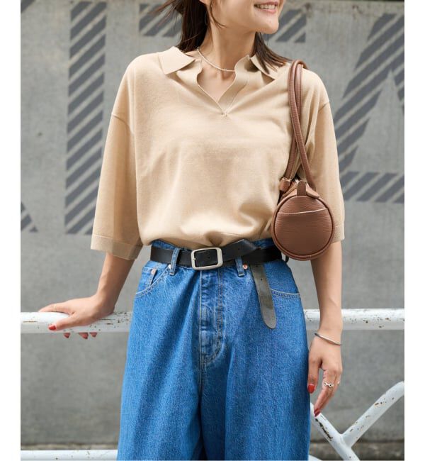 OUTDOOR PRODUCTS Usual Things「≪予約≫ハイゲージシアースキッパーニット」|ポロシャツ|