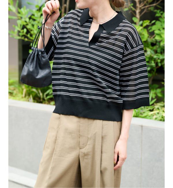 OUTDOOR PRODUCTS Usual Things「≪予約≫ハイゲージシアースキッパーニット」|ポロシャツ|