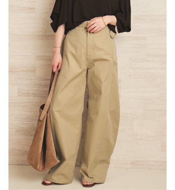 Plage「NEPLA. / ネプラ SIDE W BELT CURVED チノパンツ」|チノ|