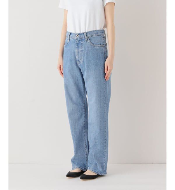 SLOBE IENA「《4サイズ展開/追加7》LE DENIM ストレートデニムパンツ」|デニム|